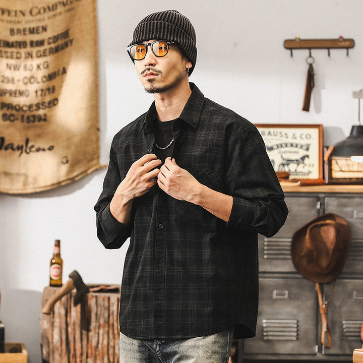 VAAGOON Haystack Grid Shirt