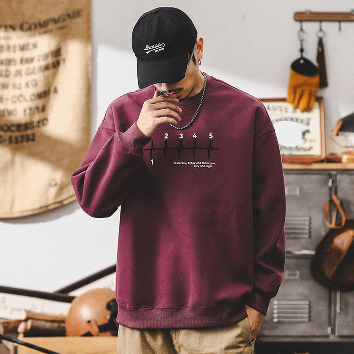 VAAGOON Classic Cotton Zip T-Shirt