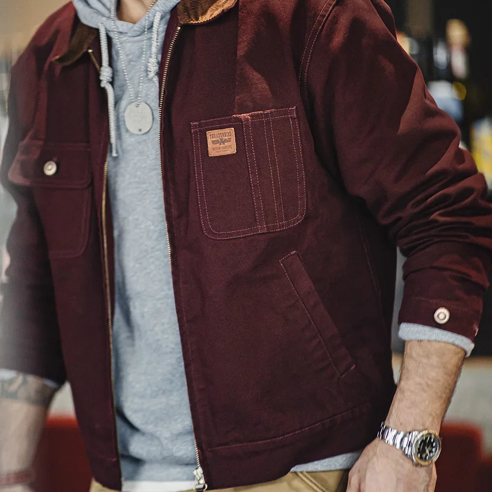 VAAGOON Retro Heavyweight Canvas Detroit Jacket