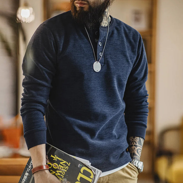 VAAGOON HENLEY SWEATER