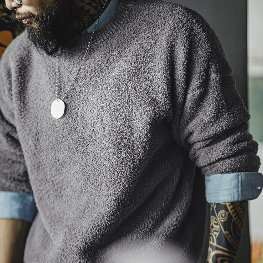 VAAGOON VINTAGE REVERSIBLE FLEECE SWEATER