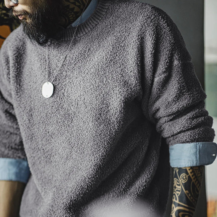 VAAGOON VINTAGE REVERSIBLE FLEECE SWEATER