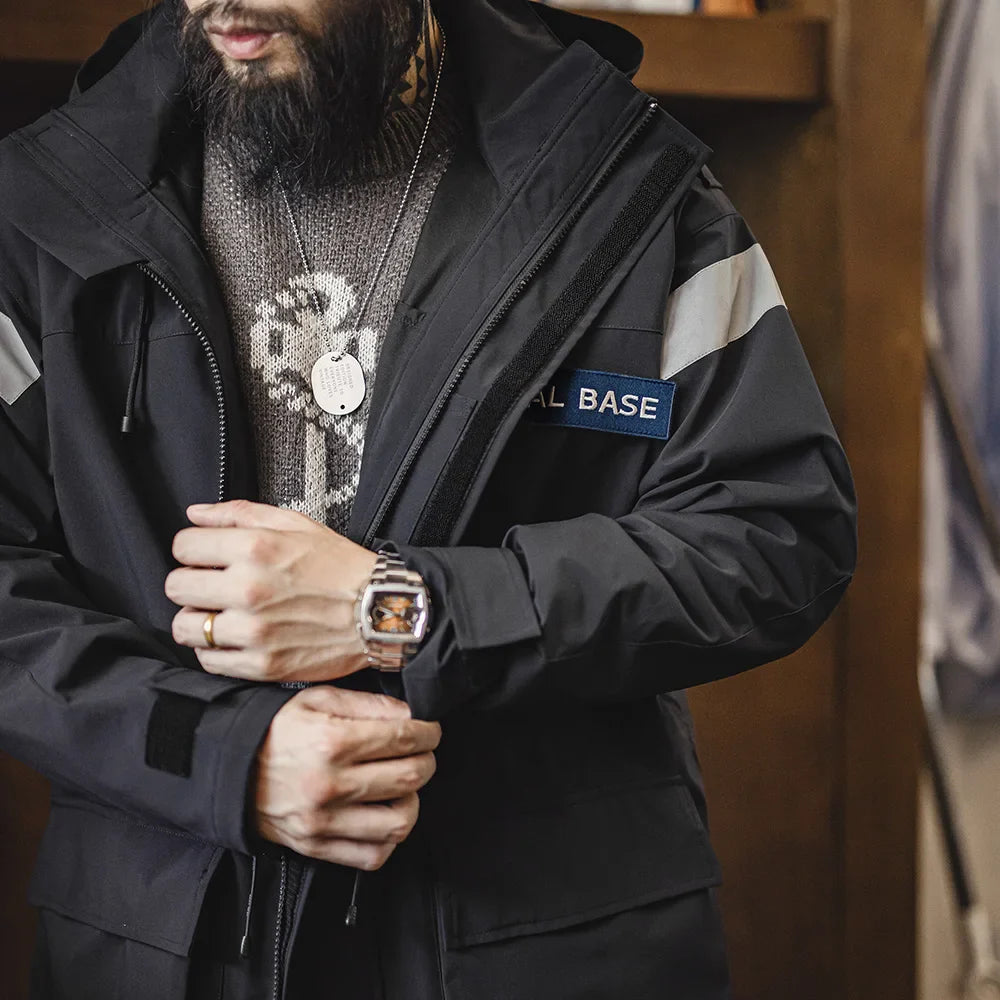 VAAGOON Retro Navy Parka