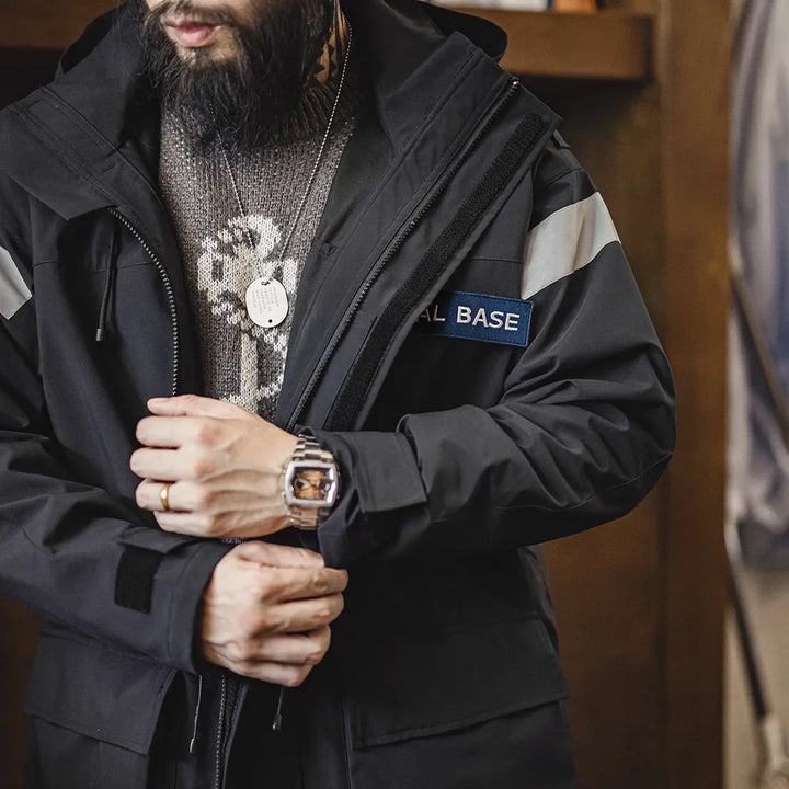 VAAGOON Retro Navy Parka