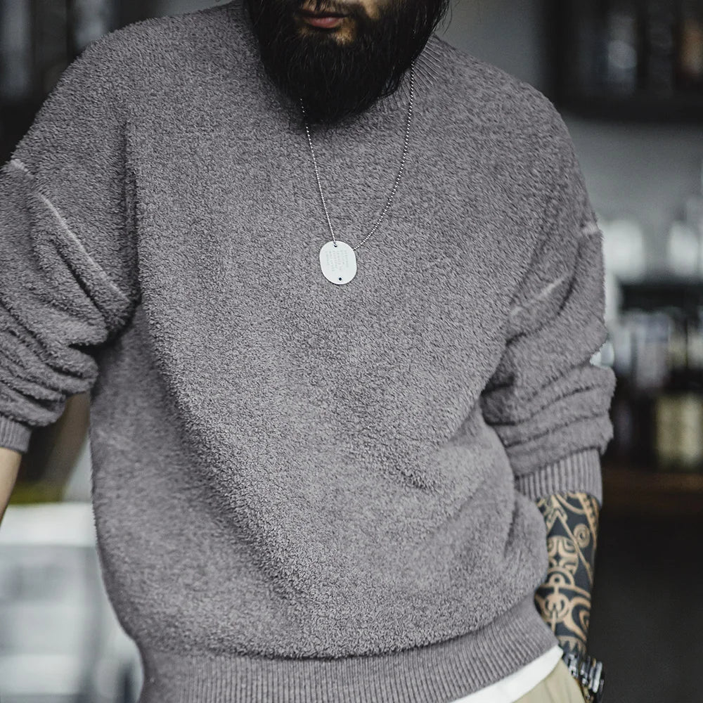 VAAGOON VINTAGE REVERSIBLE FLEECE SWEATER