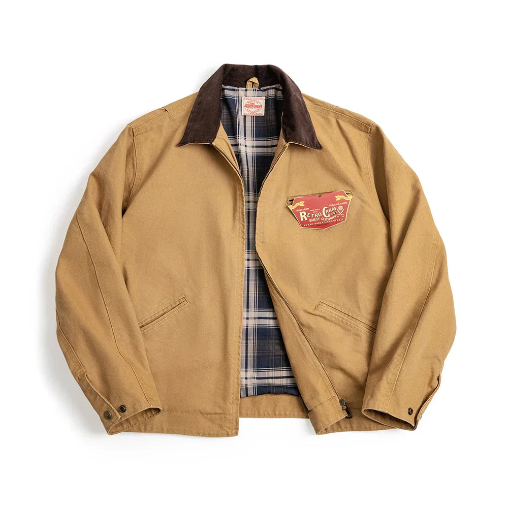 VAAGOON Retro Canvas Detroit Jacket