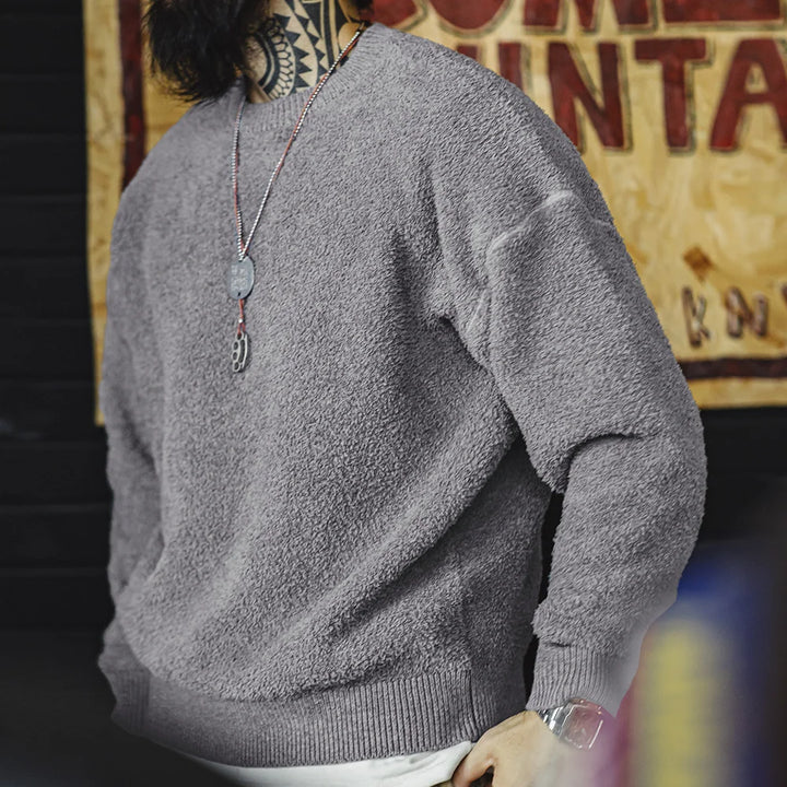 VAAGOON VINTAGE REVERSIBLE FLEECE SWEATER