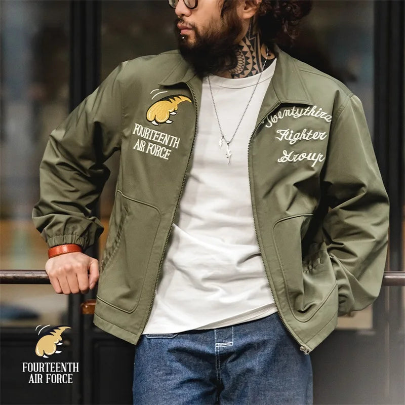 VAAGOON Vintage A2 Bomber Jackets