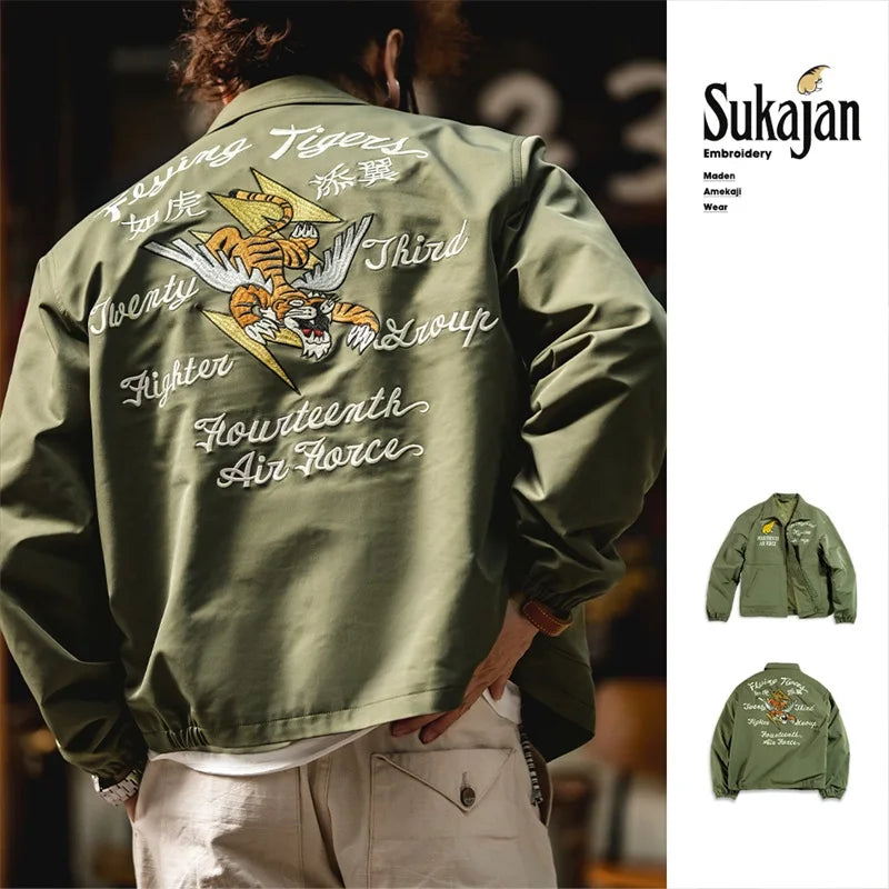 VAAGOON Vintage A2 Bomber Jackets