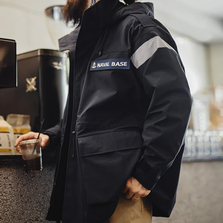 VAAGOON Retro Navy Parka