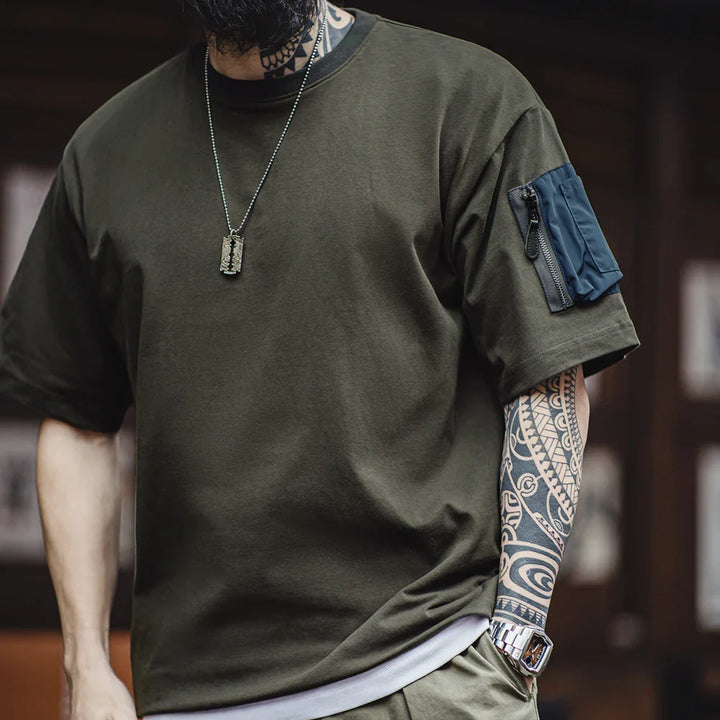 VAAGOON VINTAGE MA-1 POCKET TEE T-SHIRT