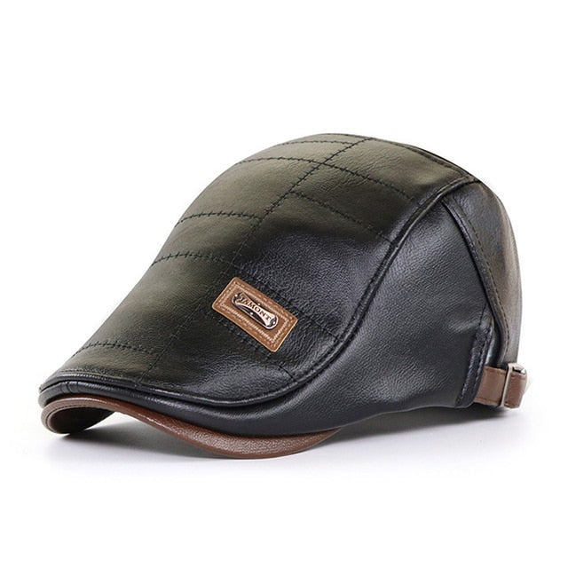 VAAGOON GENOA Men's Leather Hat