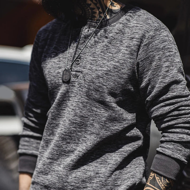 VAAGOON HENLEY SWEATER