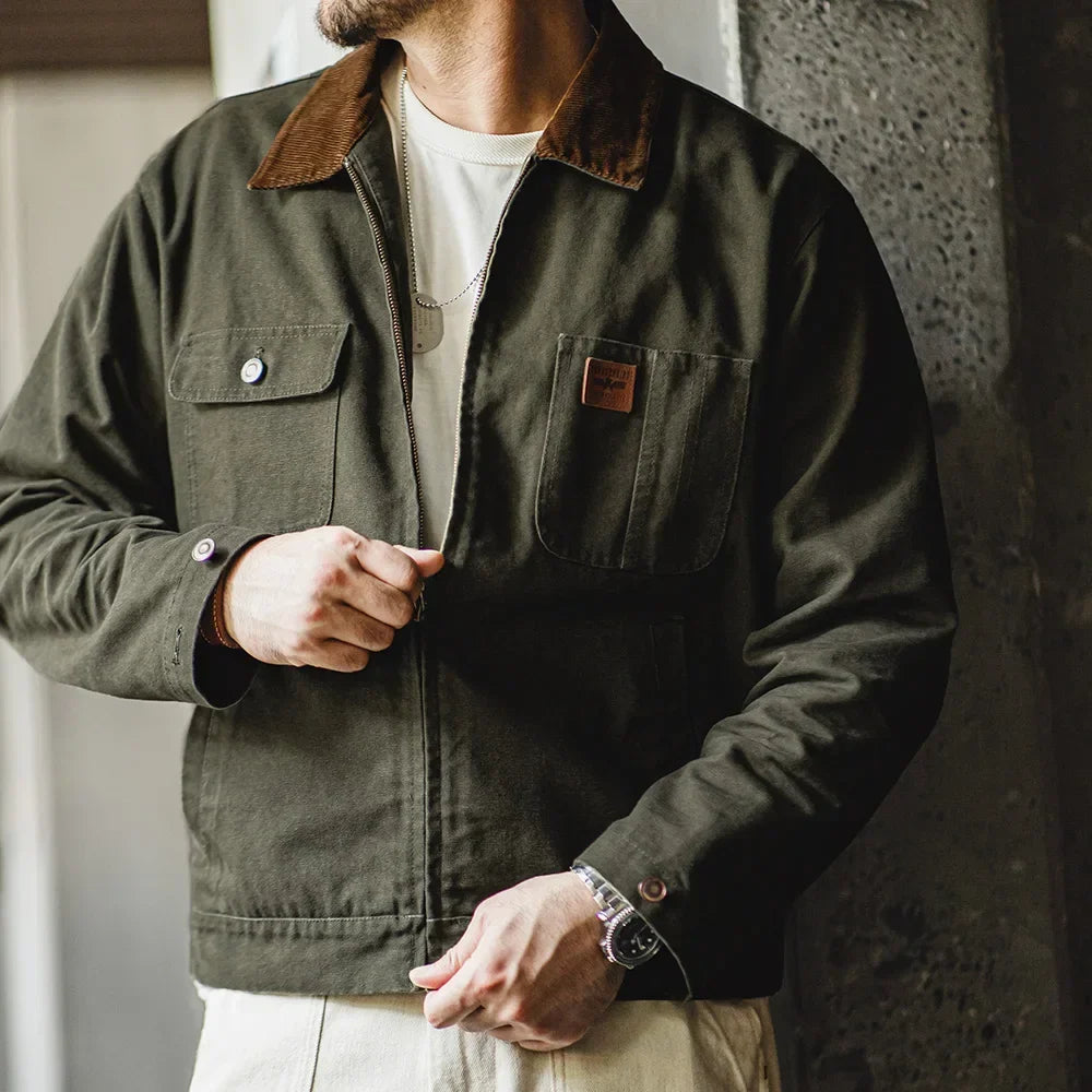 VAAGOON Retro Heavyweight Canvas Detroit Jacket