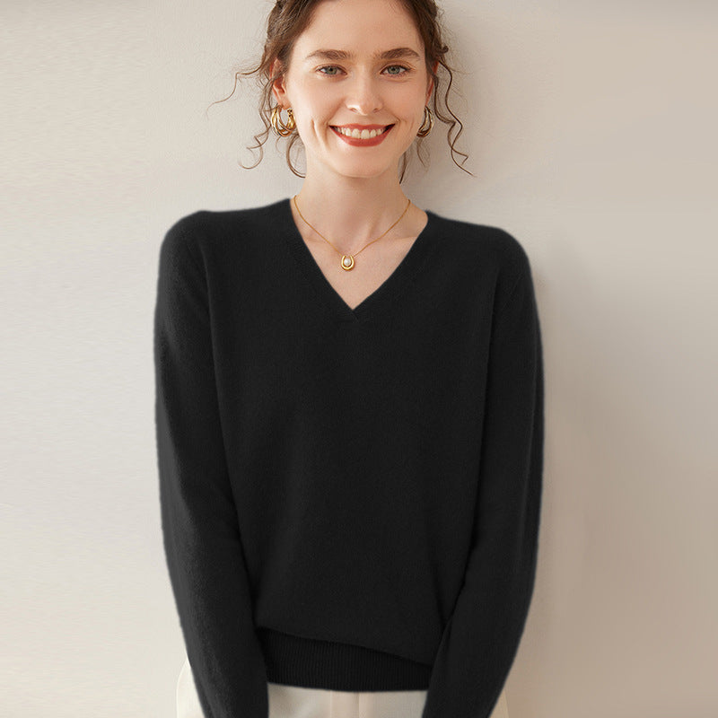 Vaagoon Ultra Fine Cashmere V-Neck Sweater