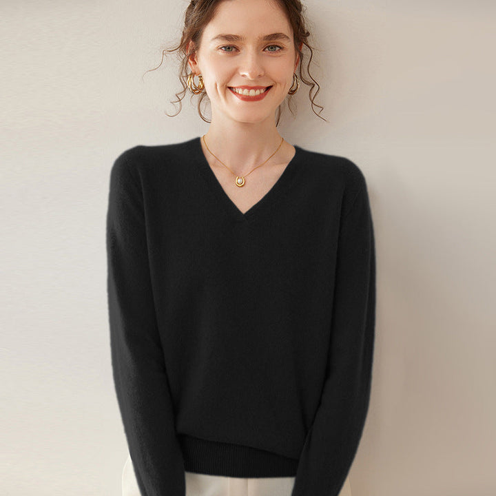 Vaagoon Ultra Fine Cashmere V-Neck Sweater