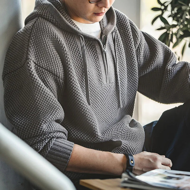 VAAGOON PINEAPPLE KNIT HOODIE