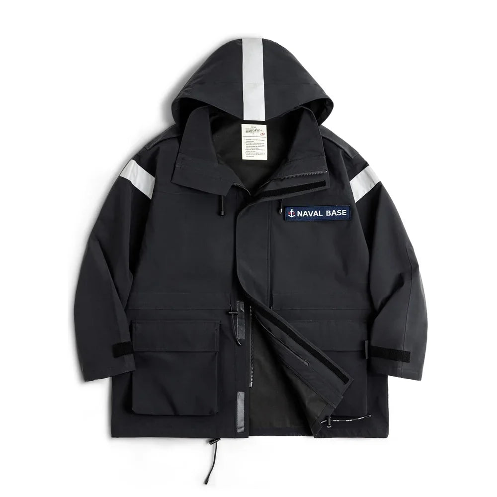 VAAGOON Retro Navy Parka