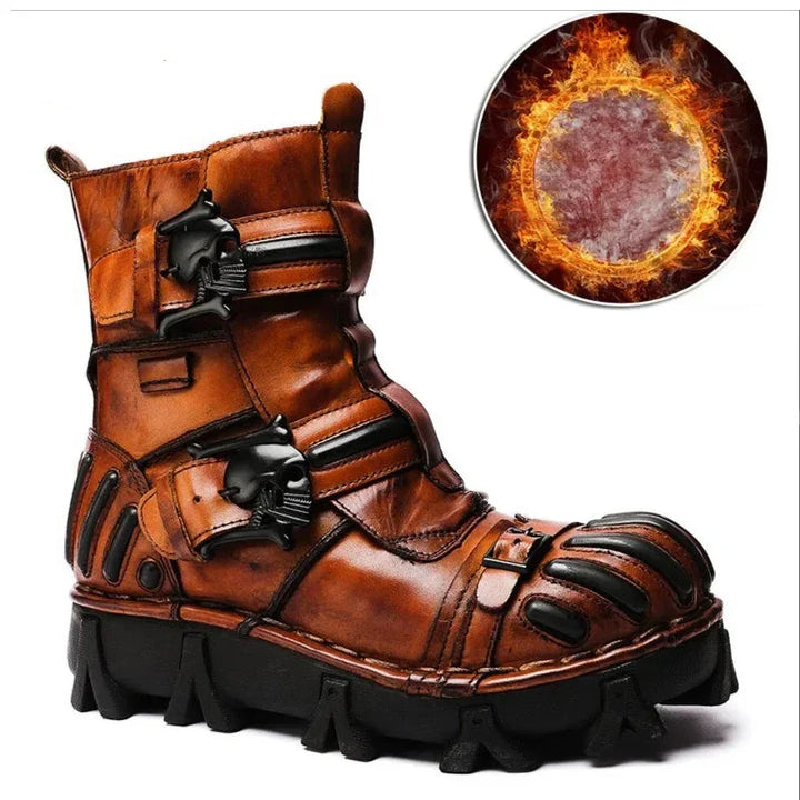 VAAGOON Motorcycle Style Boots