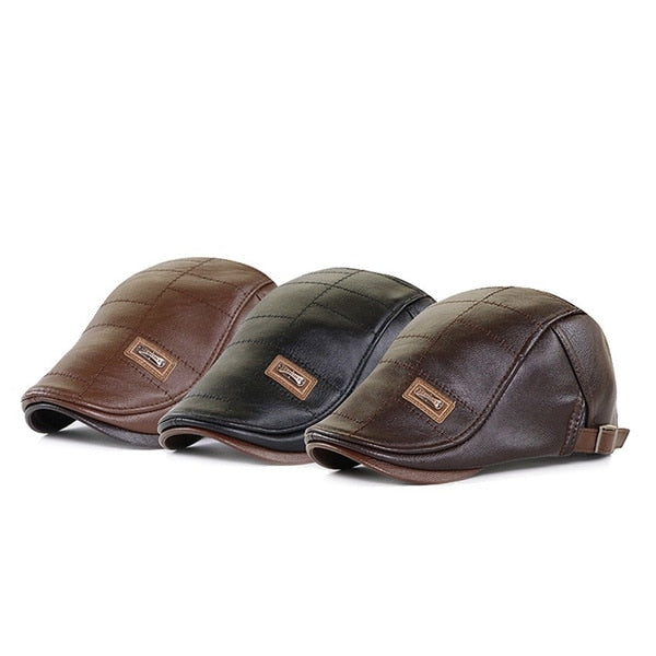 VAAGOON GENOA Men's Leather Hat