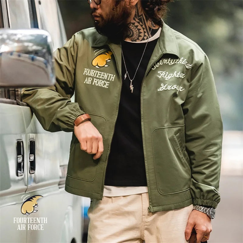 VAAGOON Vintage A2 Bomber Jackets
