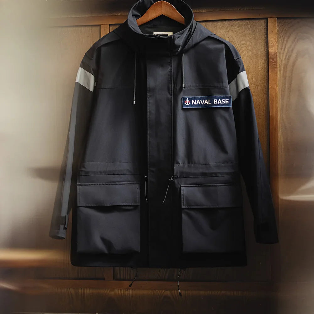 VAAGOON Retro Navy Parka