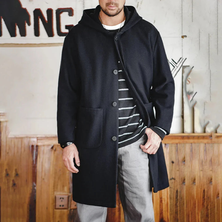 Vaagoon Wool-Fleece Vintage Coat