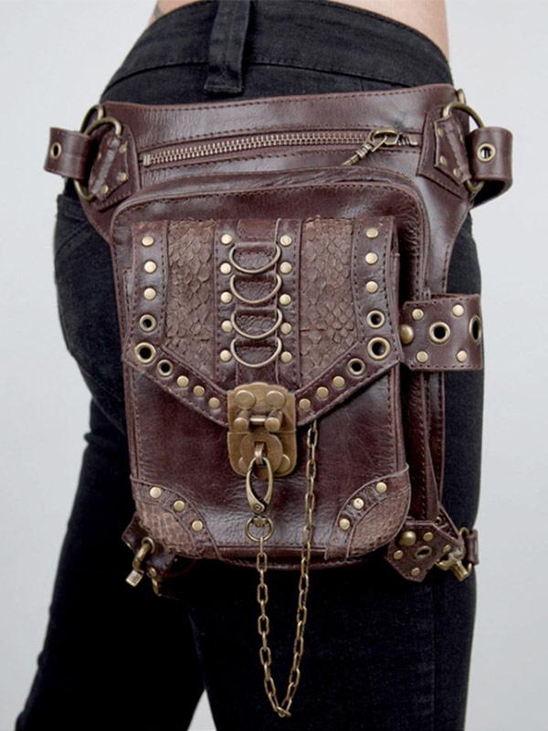 Retro Punk Crossbody Bag