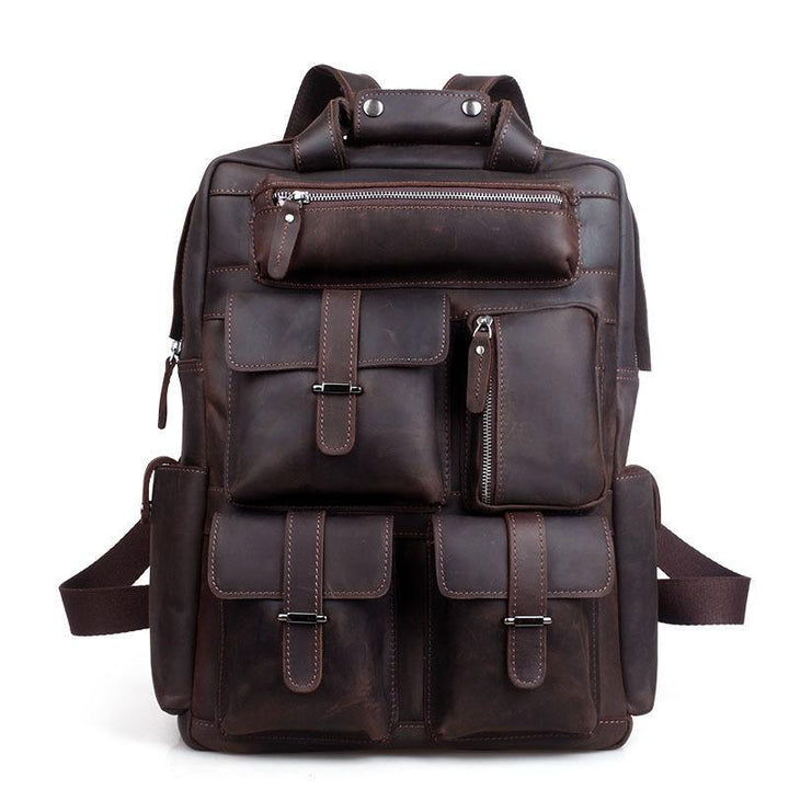 VAAGOON UNISEX LEATHER BACKPACK VGN6774