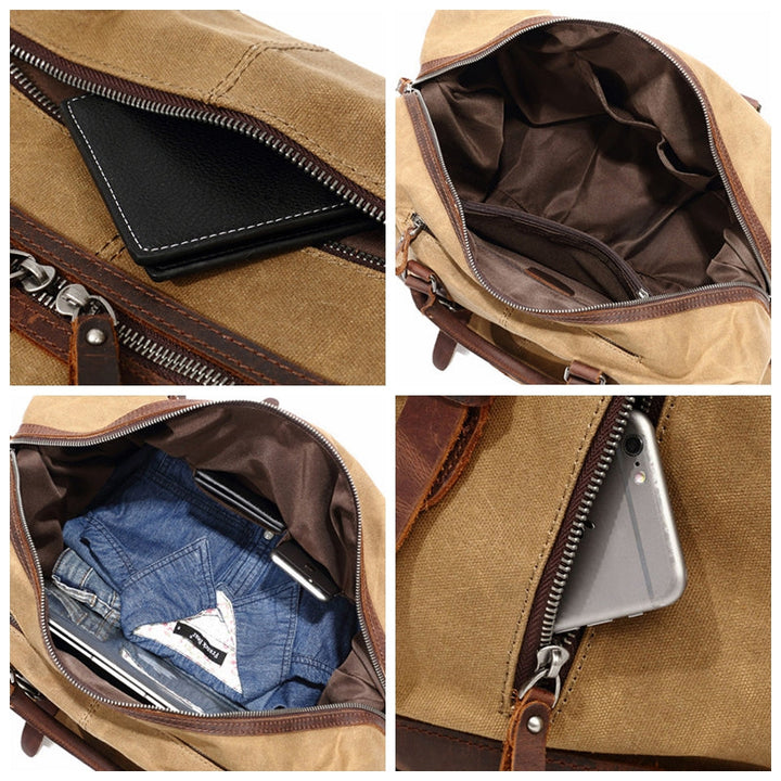 VAAGOON Vintage-Inspired Holdall Bag