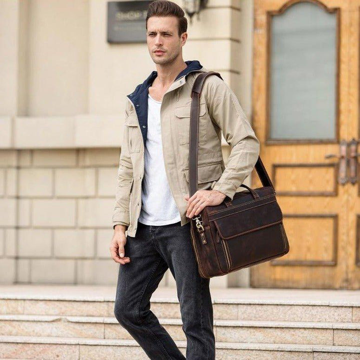 VAAGOON UNISEX LEATHER BAG VGN6748