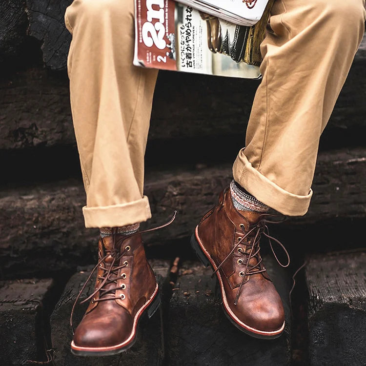 VAAGOON Retro Ankle Boots