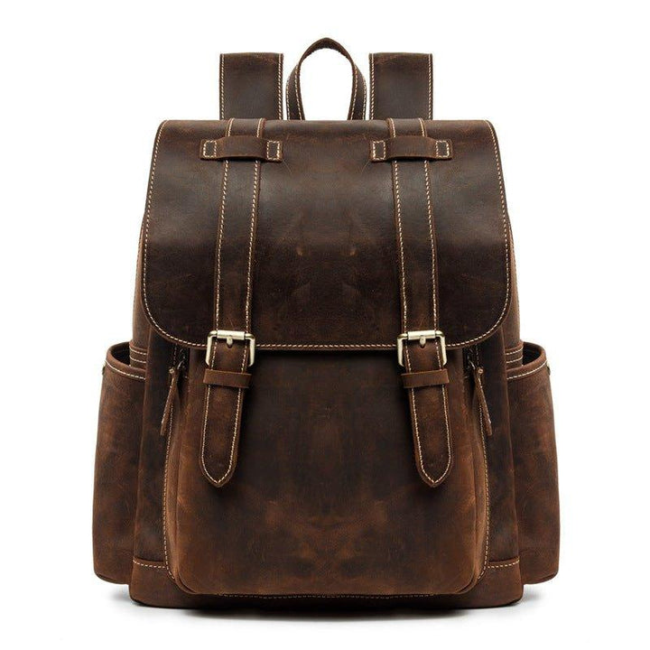 VAAGOON UNISEX LEATHER BACKPACK VGN6757