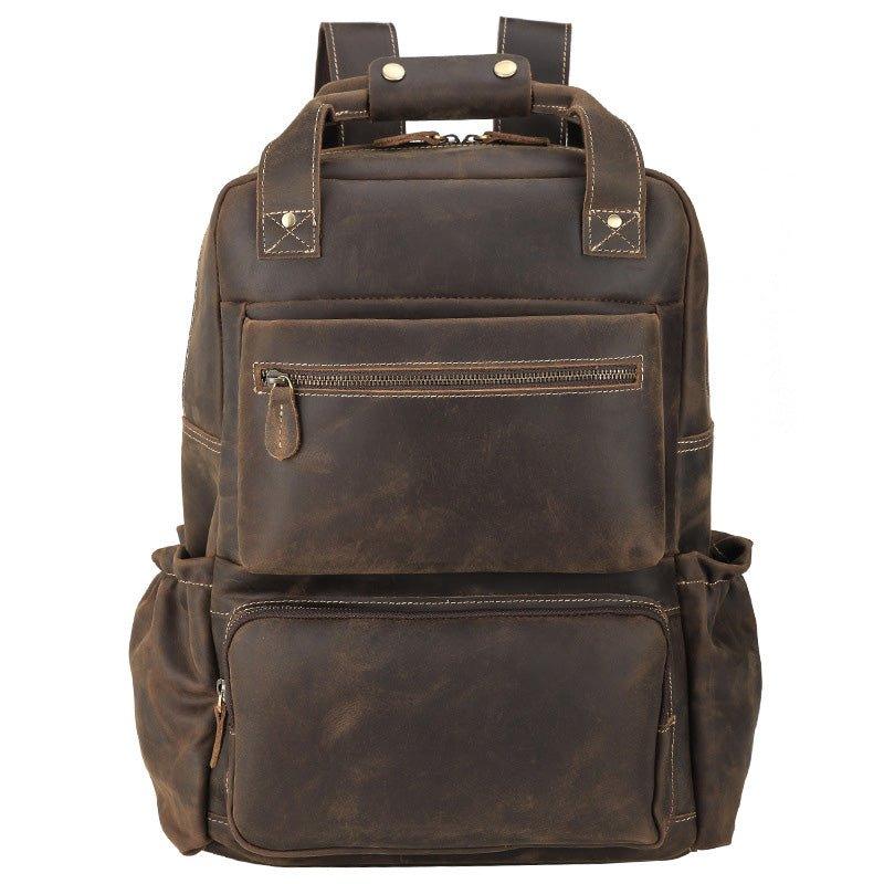 VAAGOON UNISEX LEATHER BACKPACK VGN6769