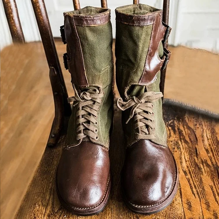 VAAGOON Vintage Military Boot