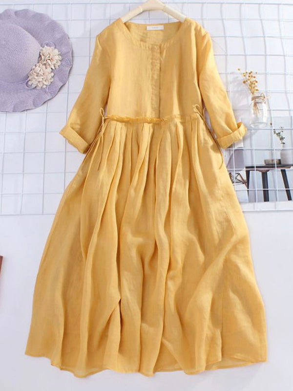 VAAGOON LINE NKLI DRESS